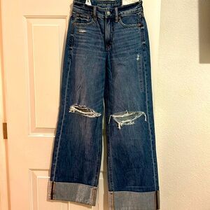 American eagle with white top both brand new